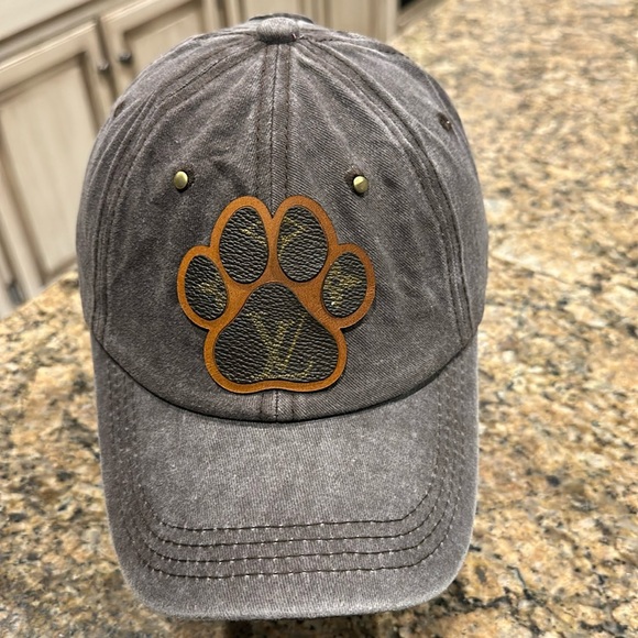 Louis Vuitton Accessories - Up Cycled Authentic Louis Vuitton Monogram Canvas to a 100% Cotton Ball Cap
